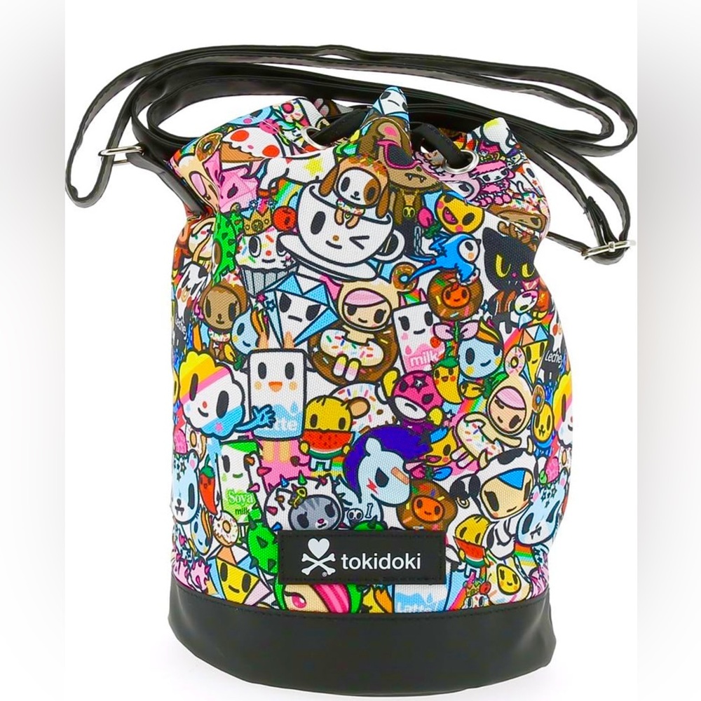 NWT TOKIDOKI SMALL DUFFLE BUCKET BAG SO CUTE!